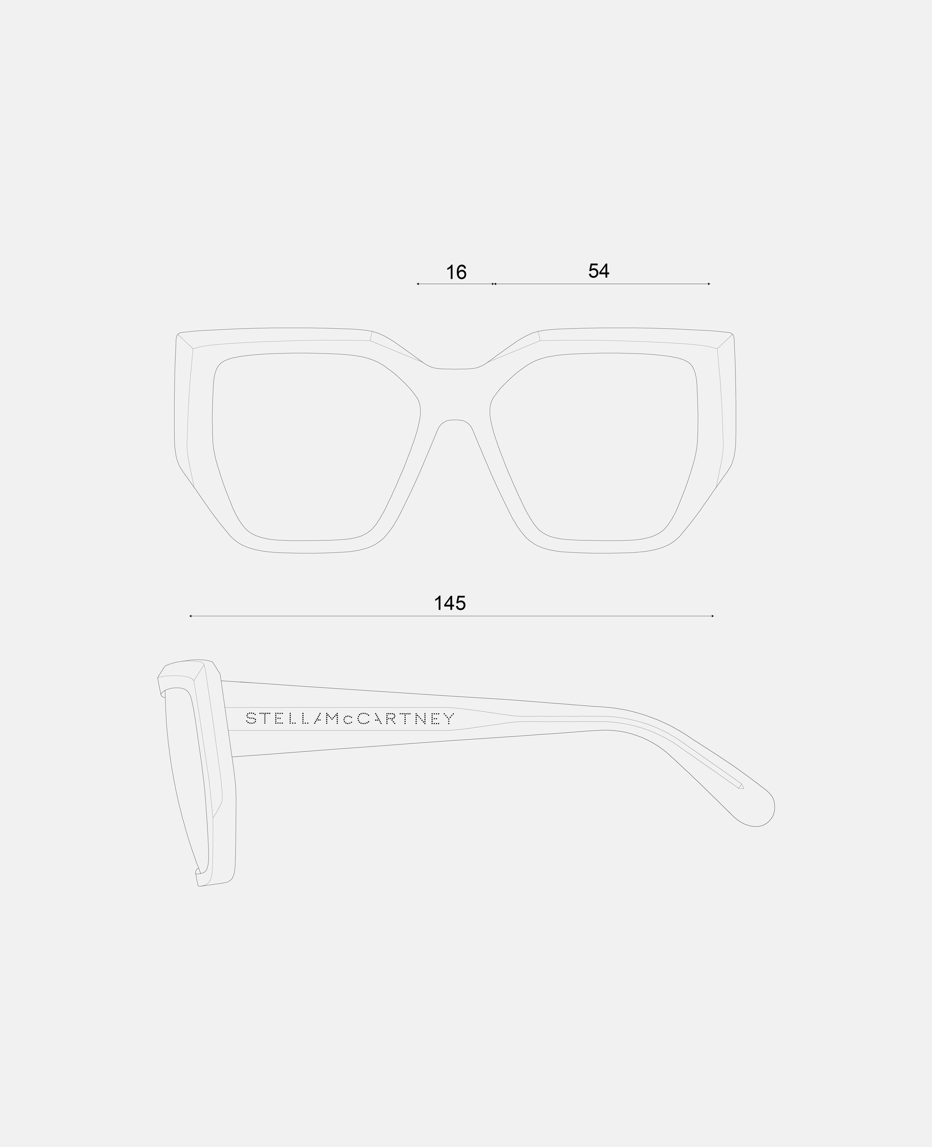 Chunky Square Cat-Eye Sunglasses - 4