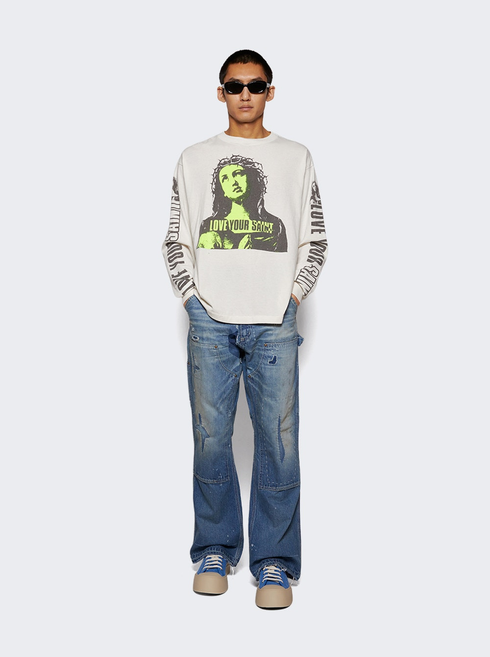 Love Ur Saint Tee White - 2