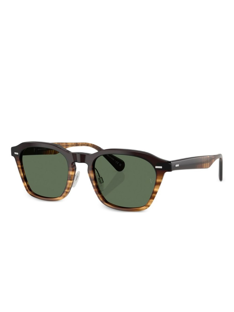 Oliver Peoples square-frame sunglasses outlook