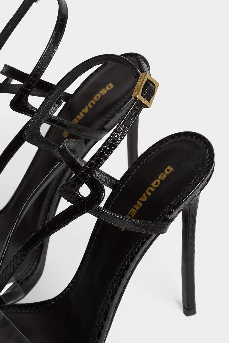 EVENING HEELED SANDALS - 5