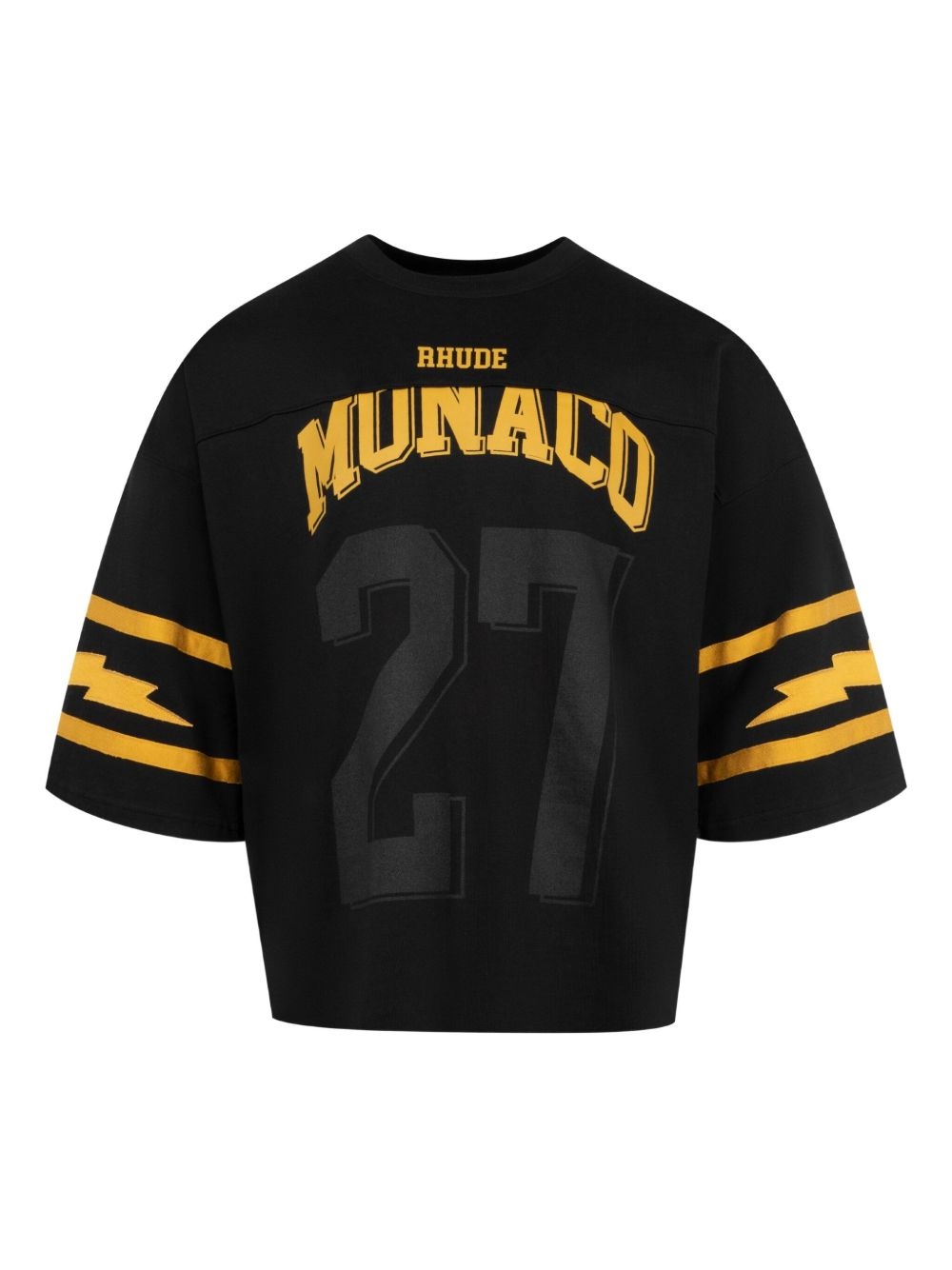 number-print T-shirt - 1