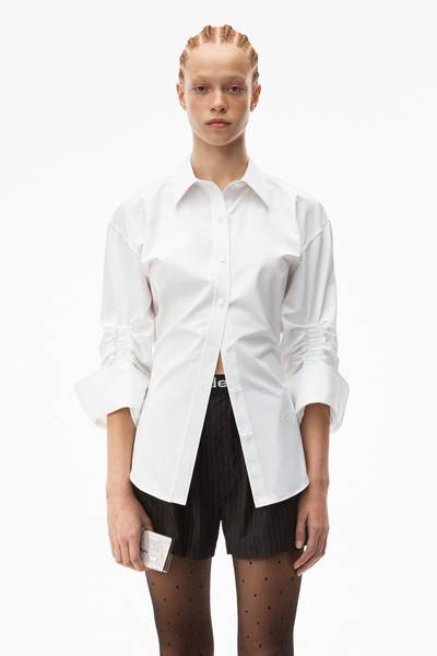 Alexander Wang CINCHED BUTTON DOWN SHIRT outlook