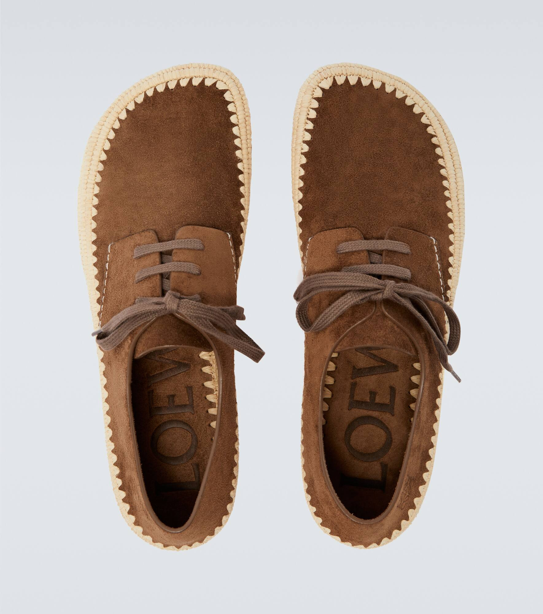 Rio suede lace-up shoes - 4