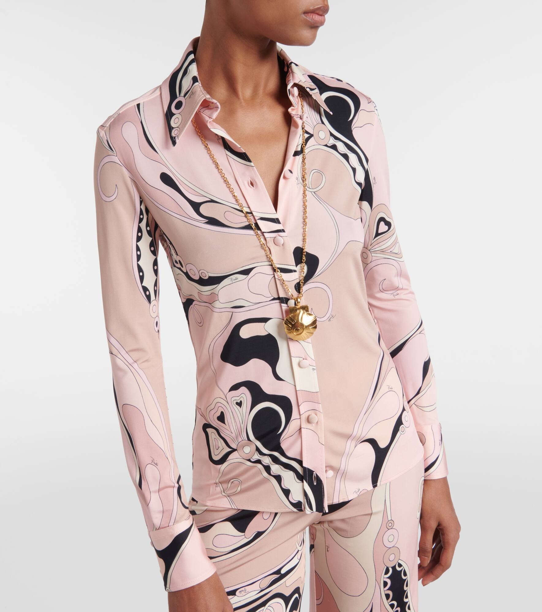 Orchidee jersey shirt - 5