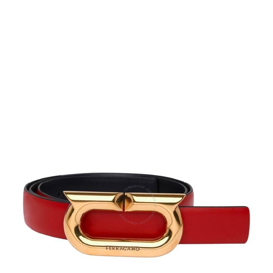 Ferragamo Engraved Logo Reversible Belt - 1