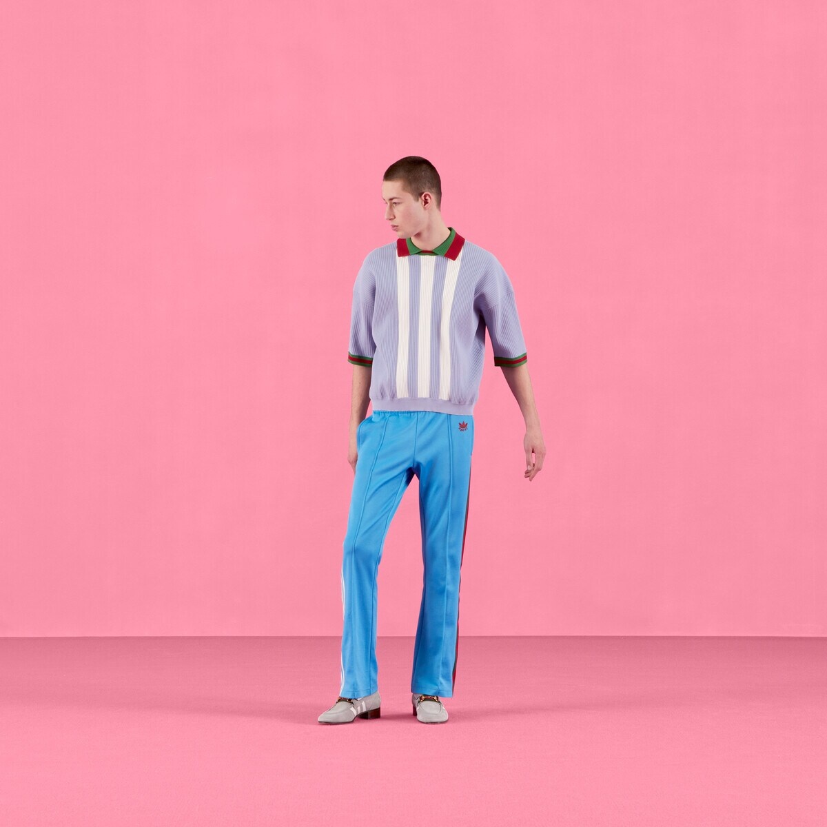 ウォーキング・ランニングウェア GUCCI X ADIDAS JERSEY SWEATPANTS Gucci-x-adidas-Jersey-