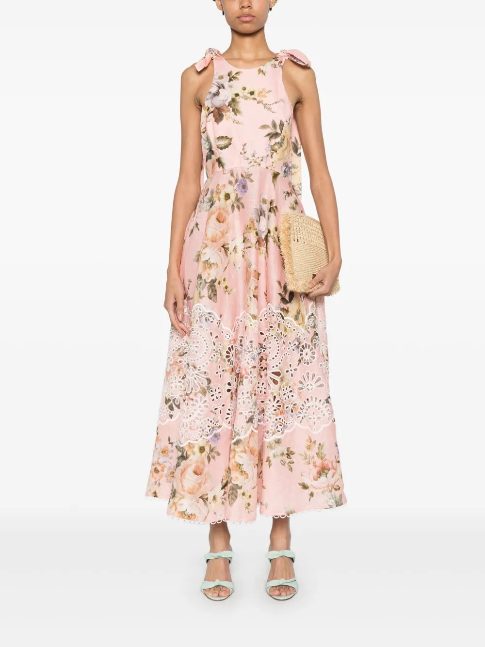 Zimmermann Women Acacia Broderie Midi Dress - 2