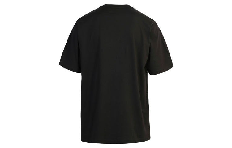 Men's Burberry Logo Graphic Cotton Tshirt Printing Short Sleeve Black 80218311 - 2