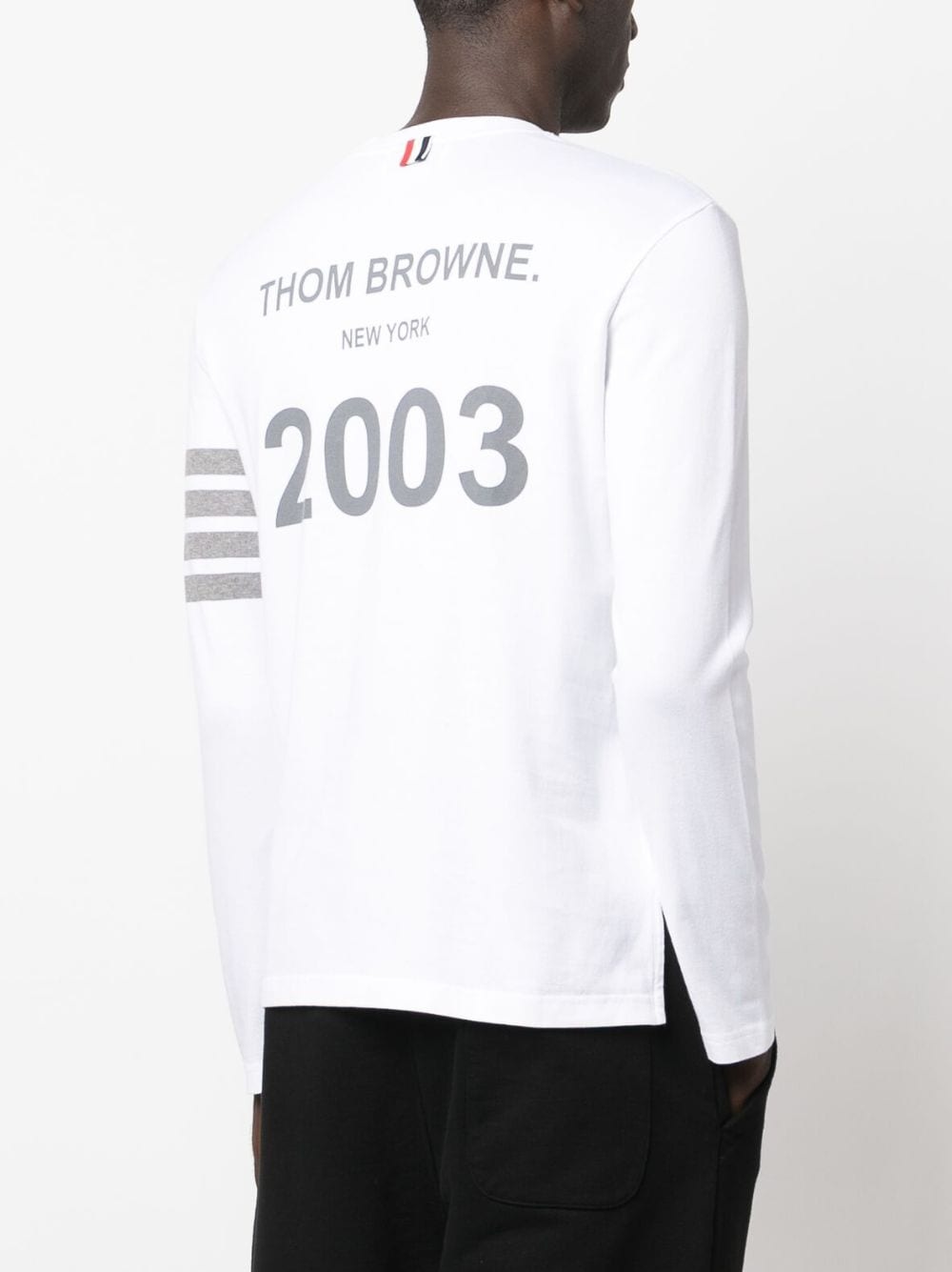4-Bar Stripe 2003-print T-shirt - 4