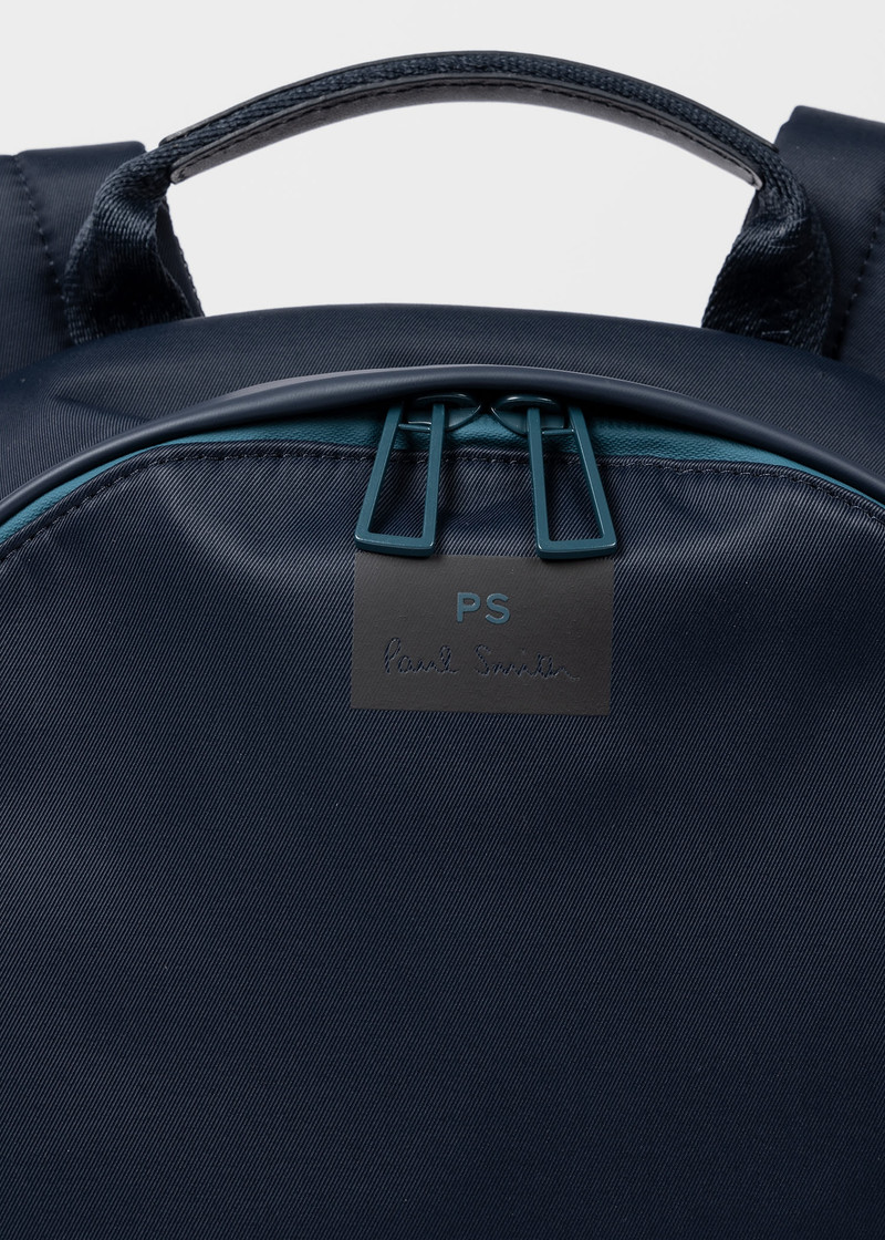 Paul Smith Navy Nylon Backpack outlook