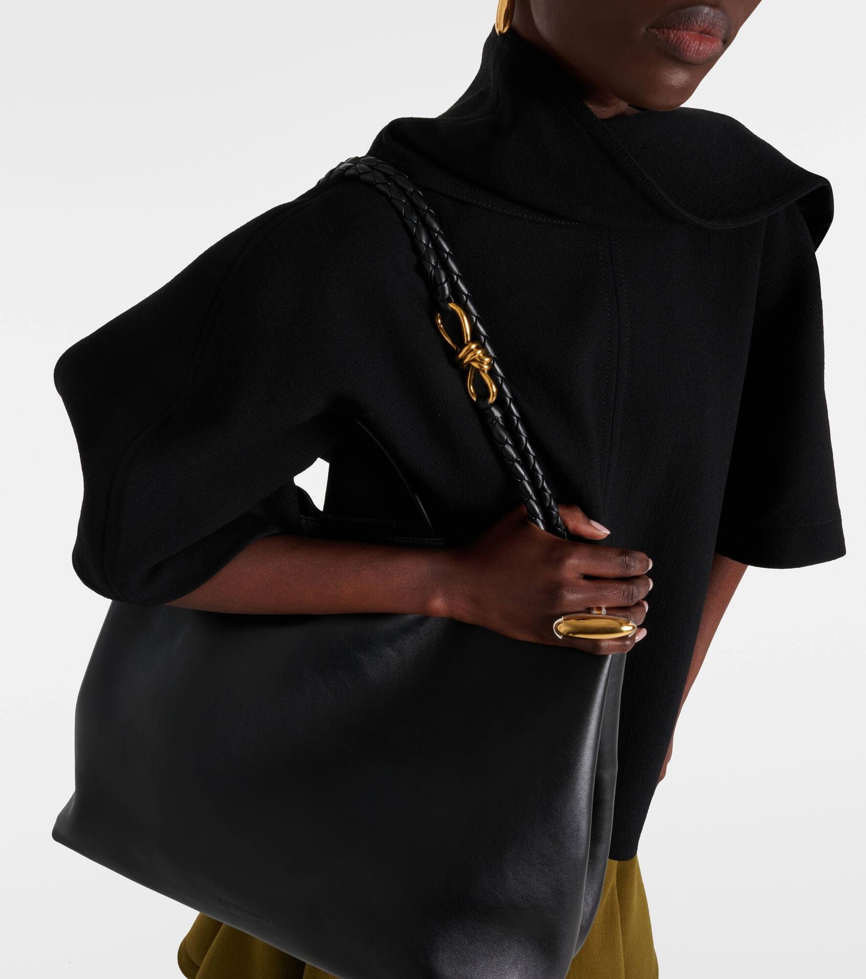 Andiamo Knot Large leather tote bag - 8