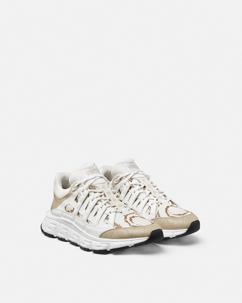 VERSACE Barocco Jacquard Trigreca Sneakers outlook