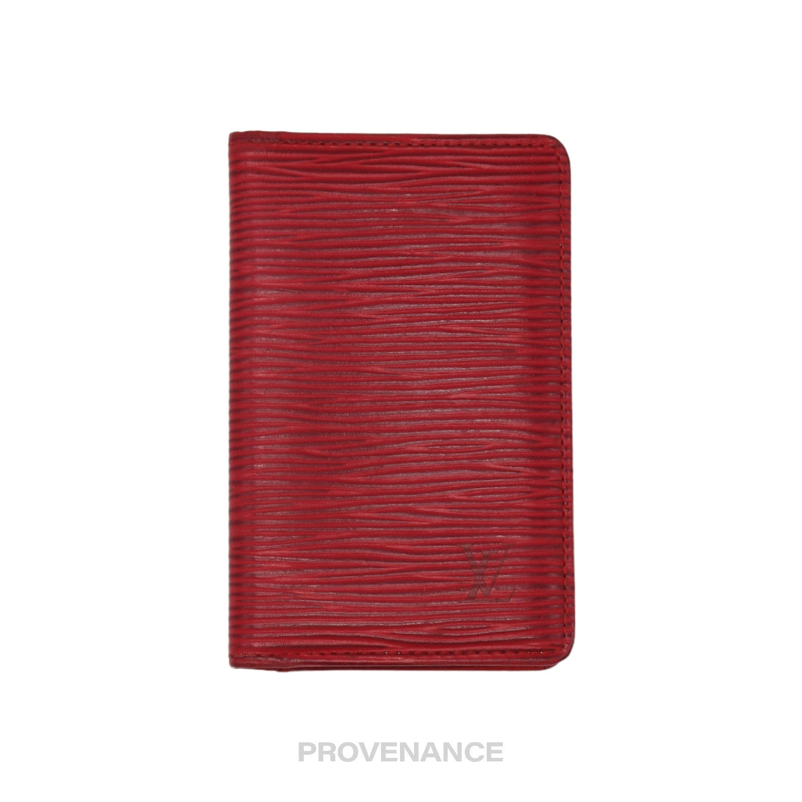 Louis Vuitton Pocket Organizer  Wallet - Red Epi Leather - 2