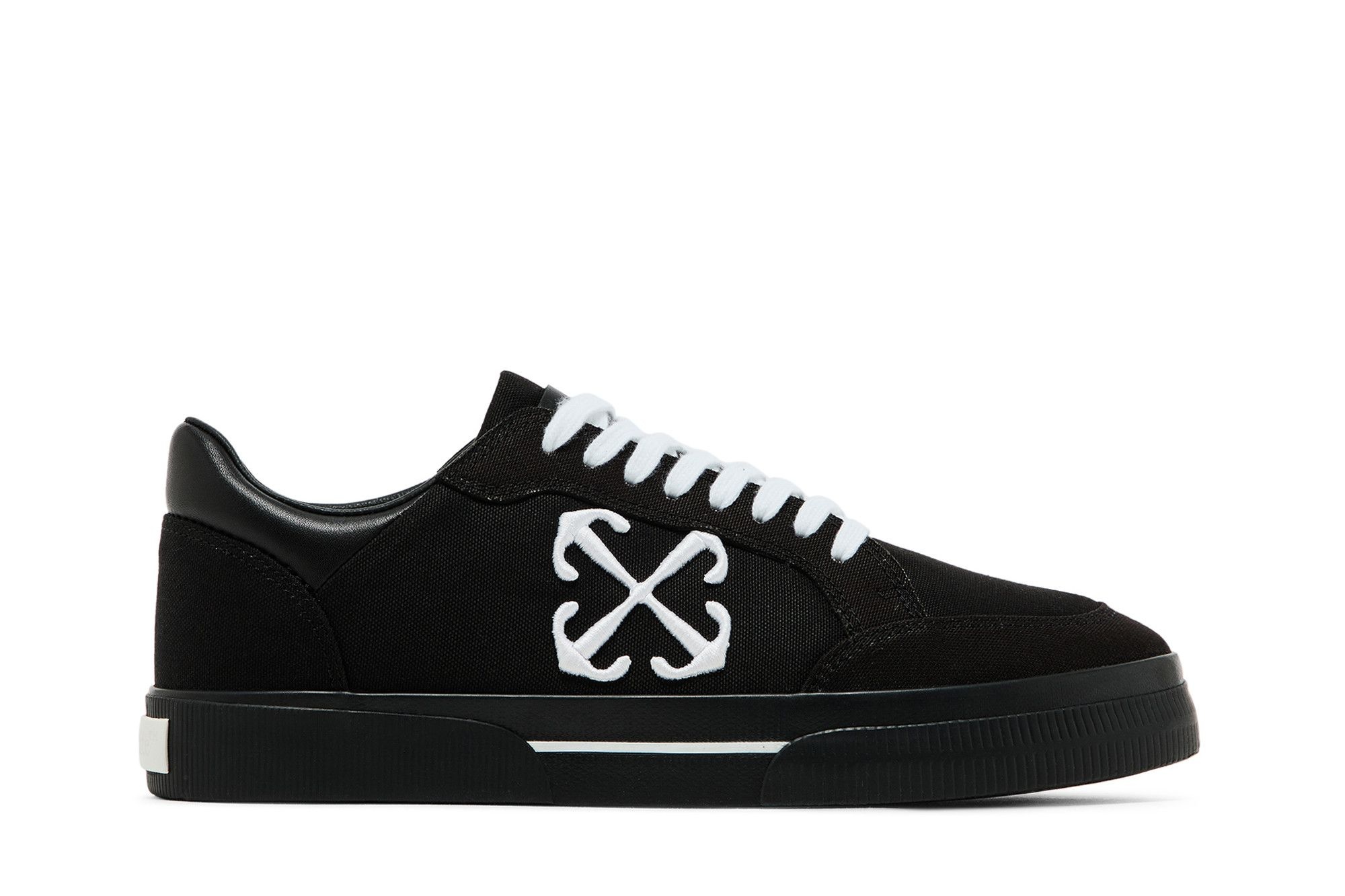 Off-White New Low Vulcanized 'Black White' - 1
