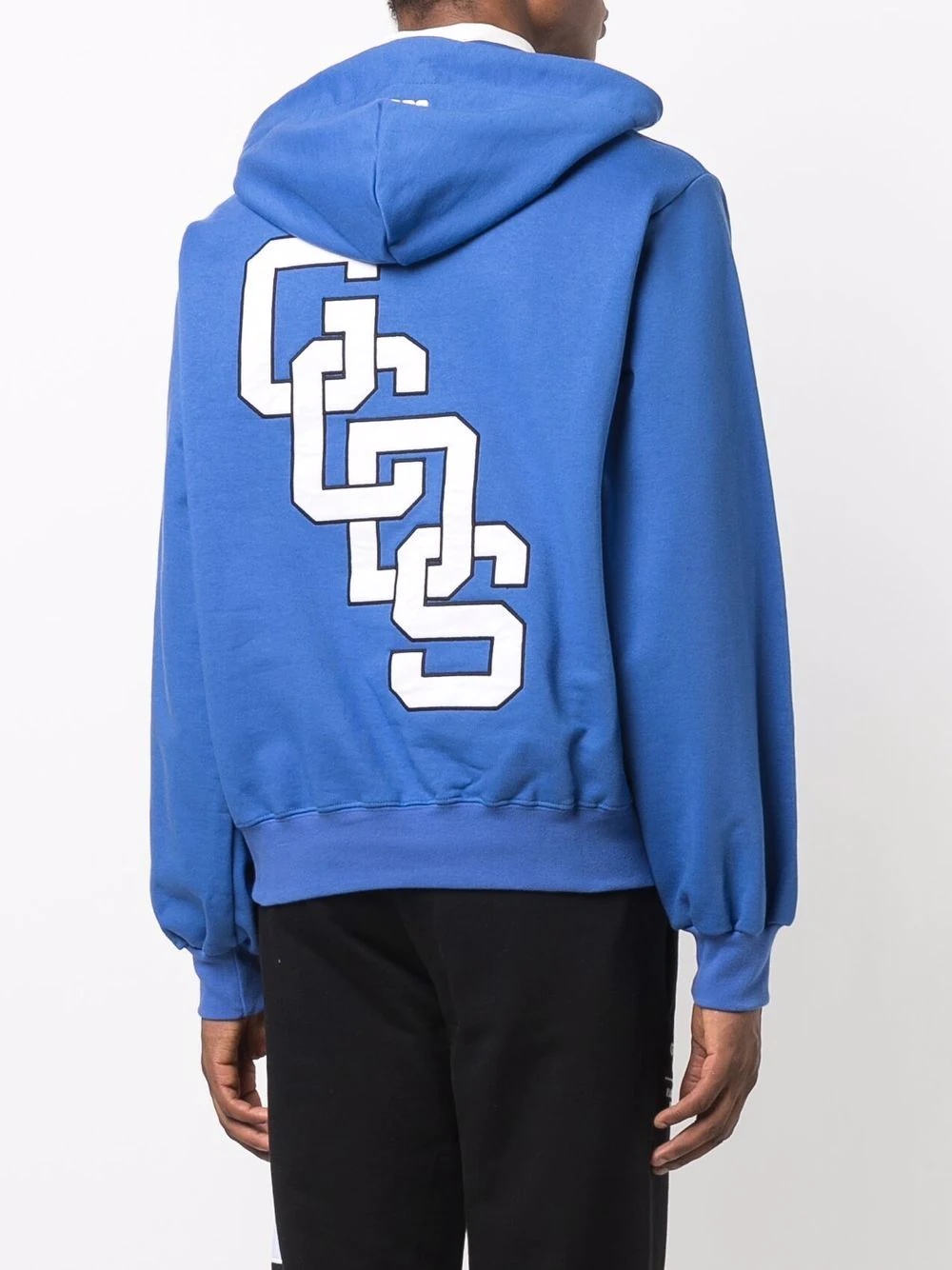 logo-print hoodie - 4