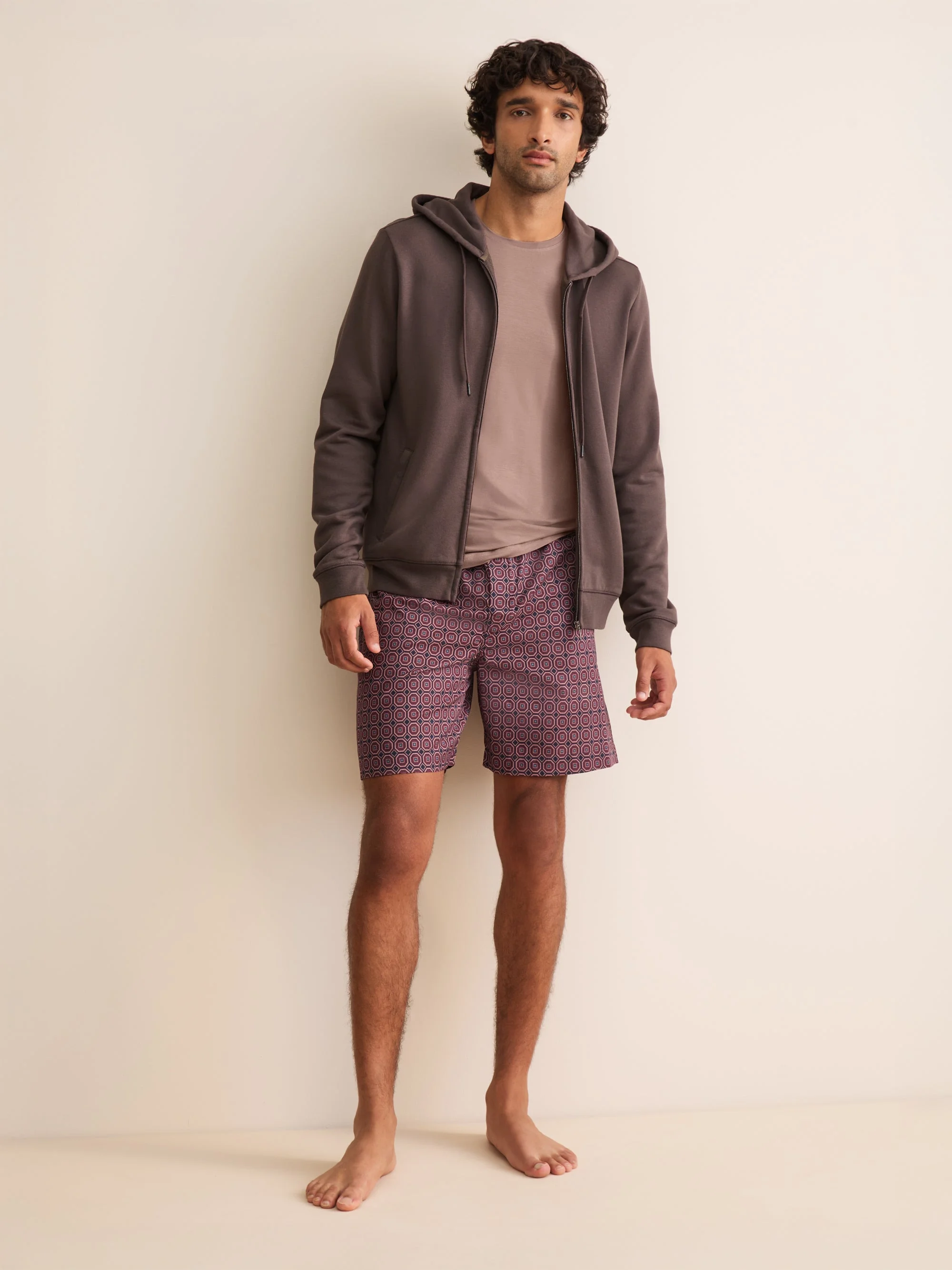 Basel Micro Modal T-Shirt Dusty Pink - 1