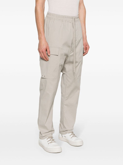 Rick Owens drop-crotch cargo trousers outlook