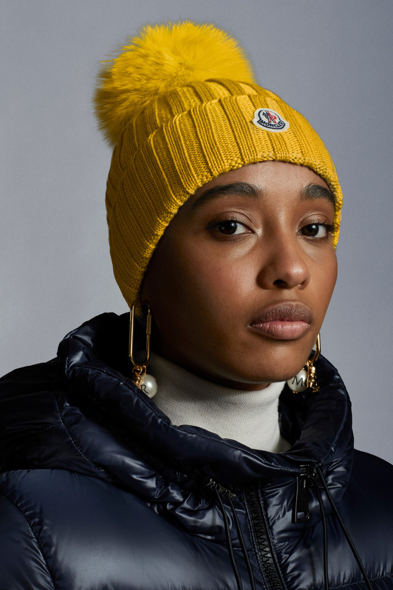 Moncler Beanie With Pom Pom outlook