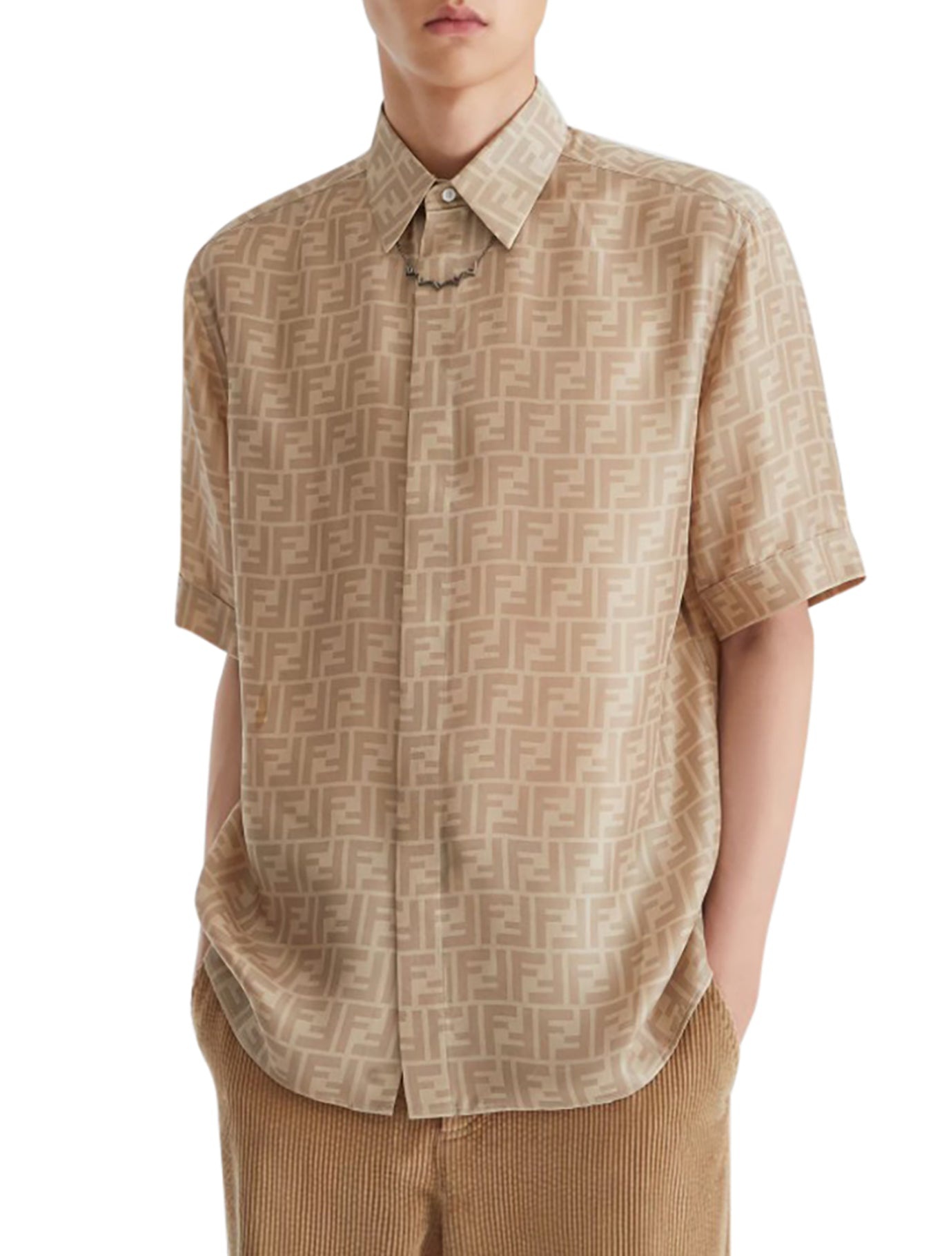 FENDI FF SILK SHIRT | suitnegozi | REVERSIBLE