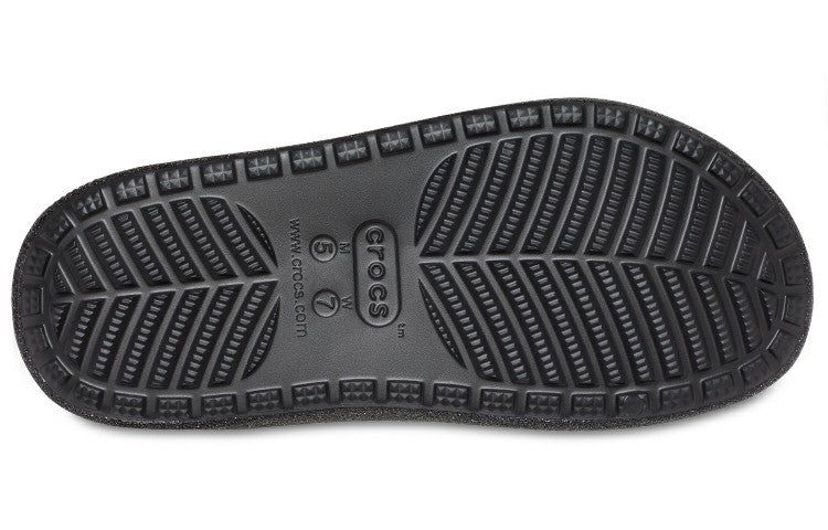 Classic Cozzzy Disco Glitter Sandals 'Black' 208074-0C4 - 7