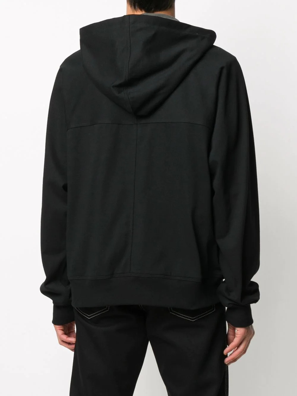 zip front hoodie - 4