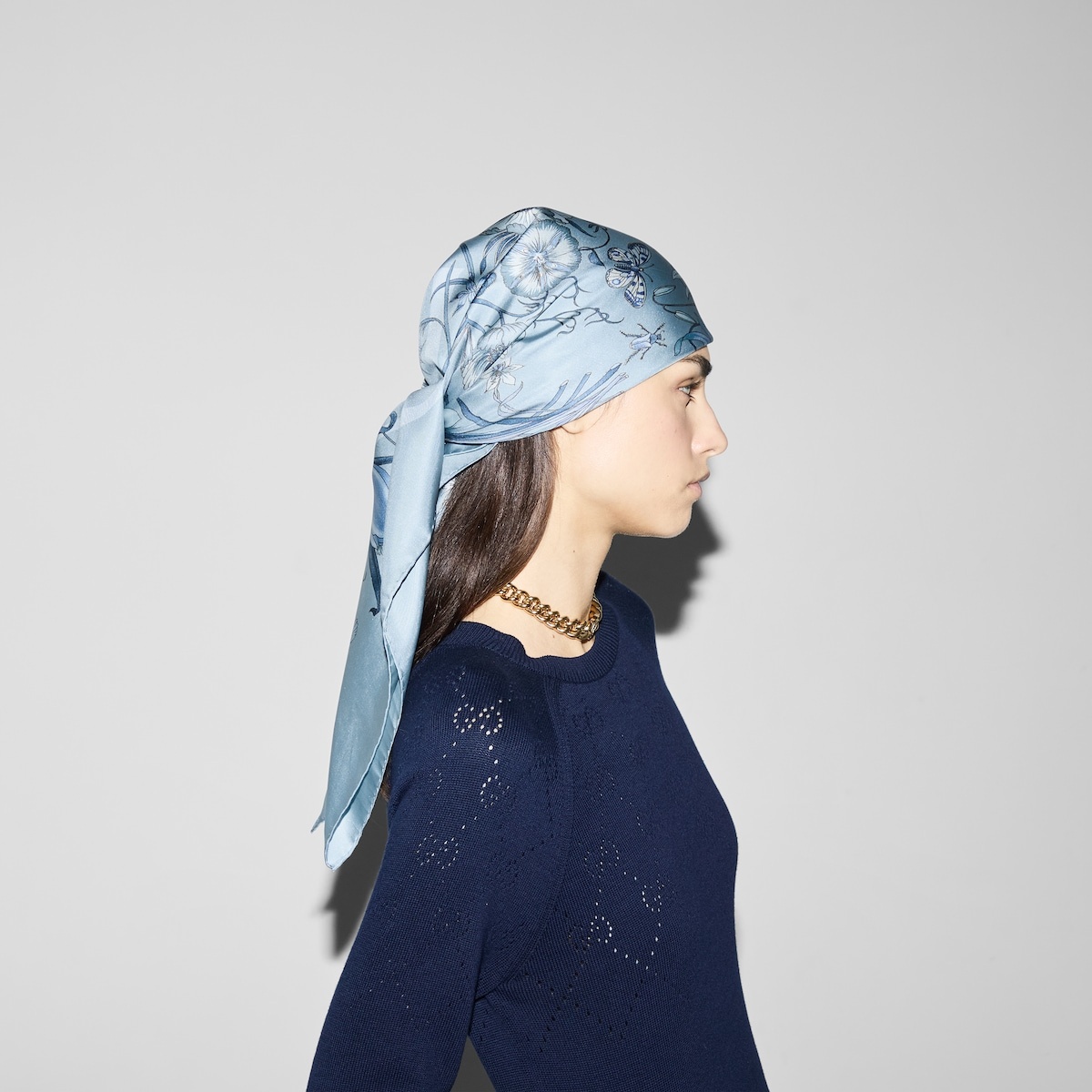 Printed silk carré - 4
