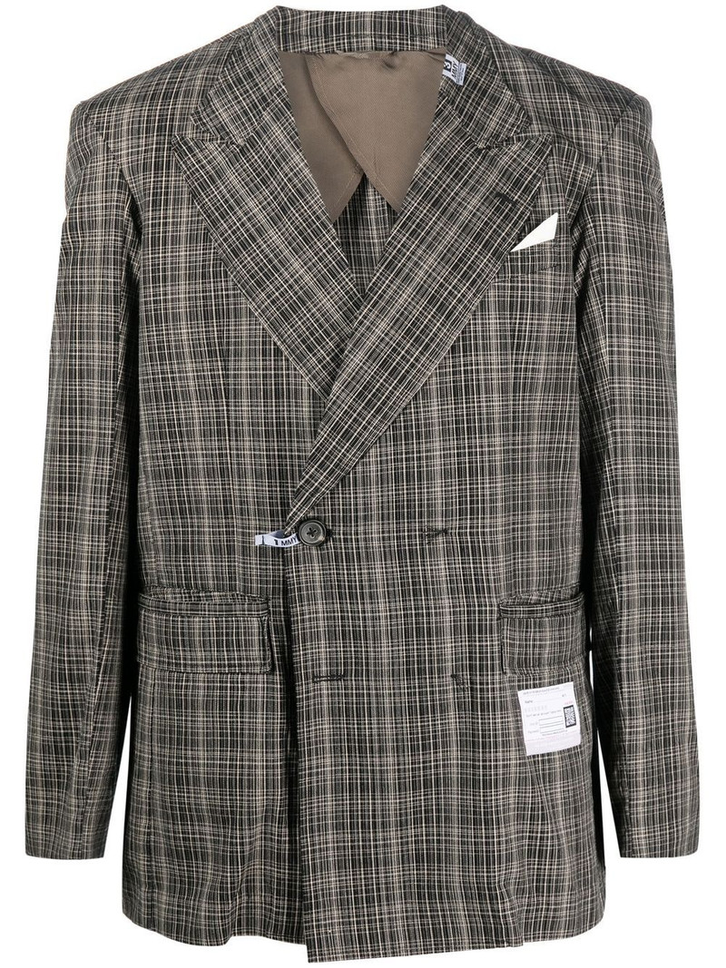체크패턴 blazer 1