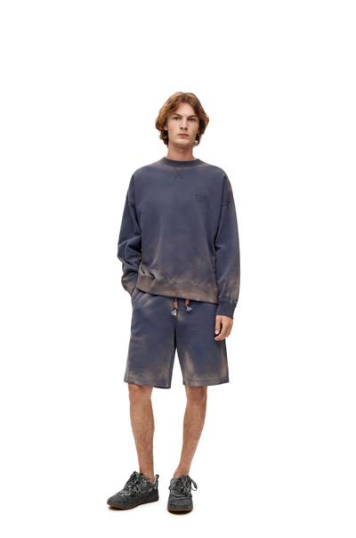 Loewe Washed shorts in cotton outlook