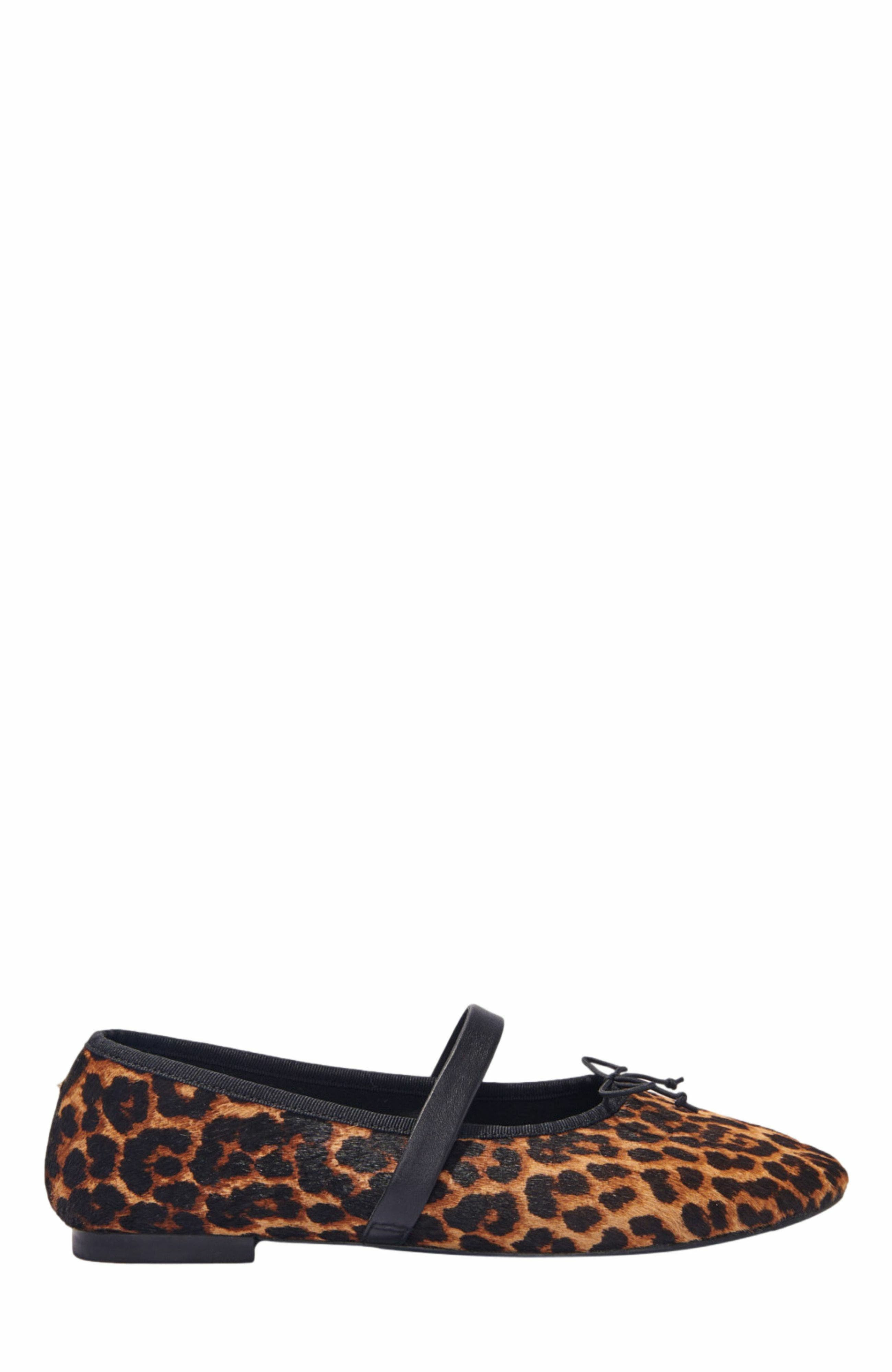 maje Leopard-effect leather ballet flats in Leopard Print at Nordstrom - 6
