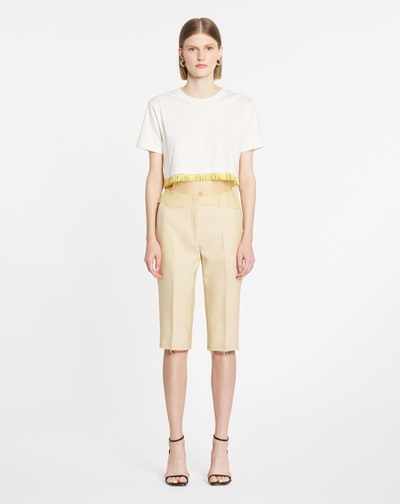 Lanvin FITTED CAPRI PANTS outlook