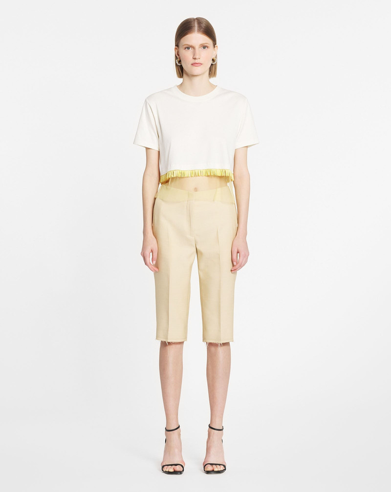 Lanvin FITTED CAPRI PANTS outlook