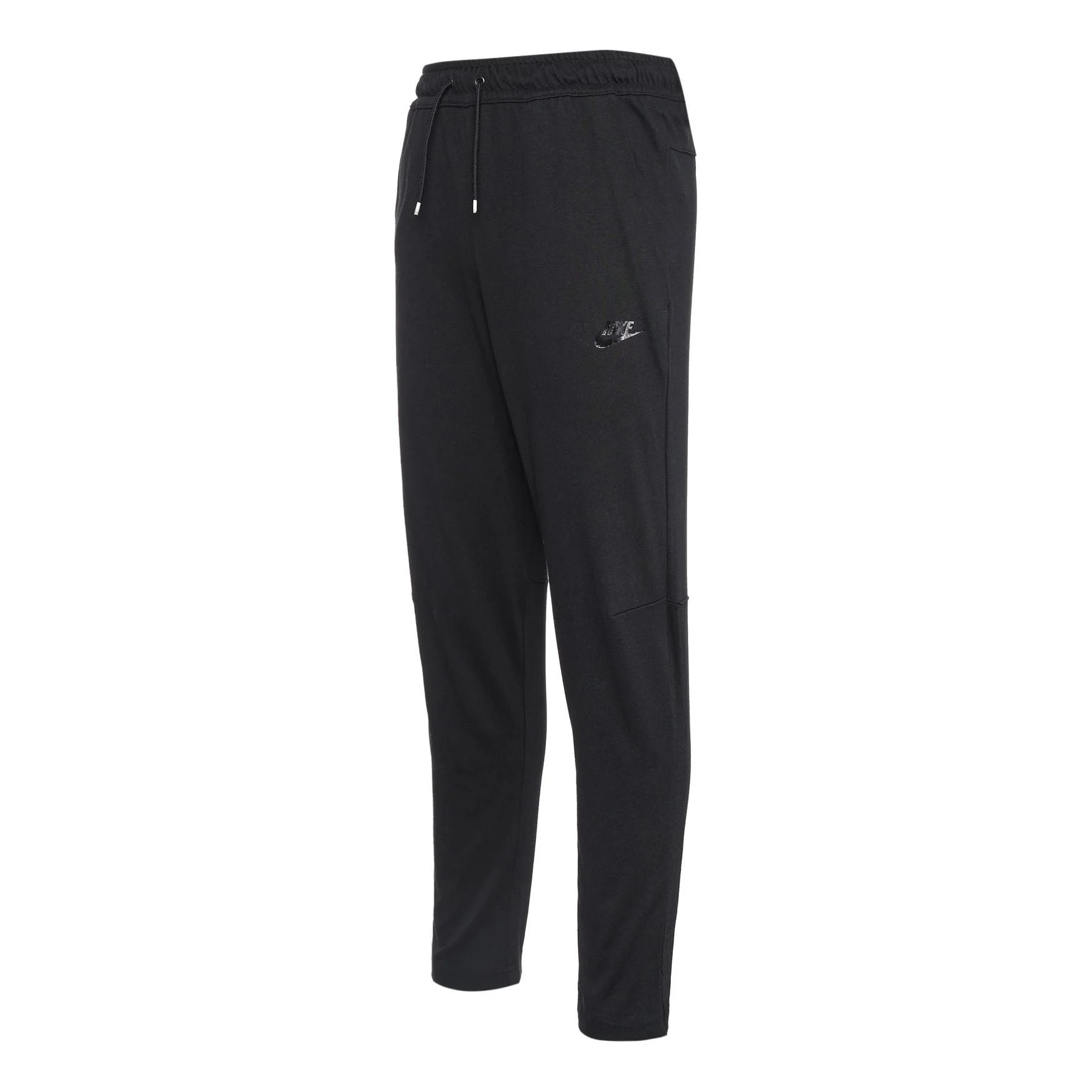 Men's Nike Solid Color Logo Training Fleece Bundle Feet Sports Pants/Trousers/Joggers Black DM6592-0 - 1