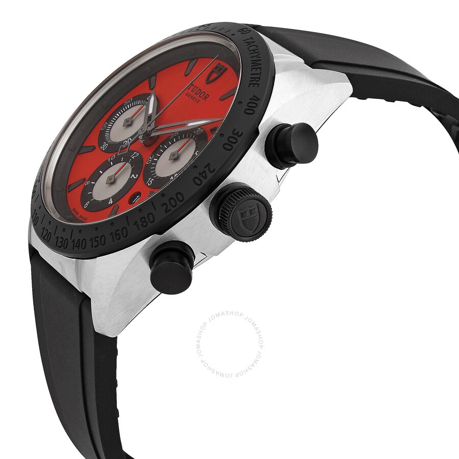 Tudor Fastrider Chronograph Automatic Red Dial Men's Watch 42010N-0009 - 2