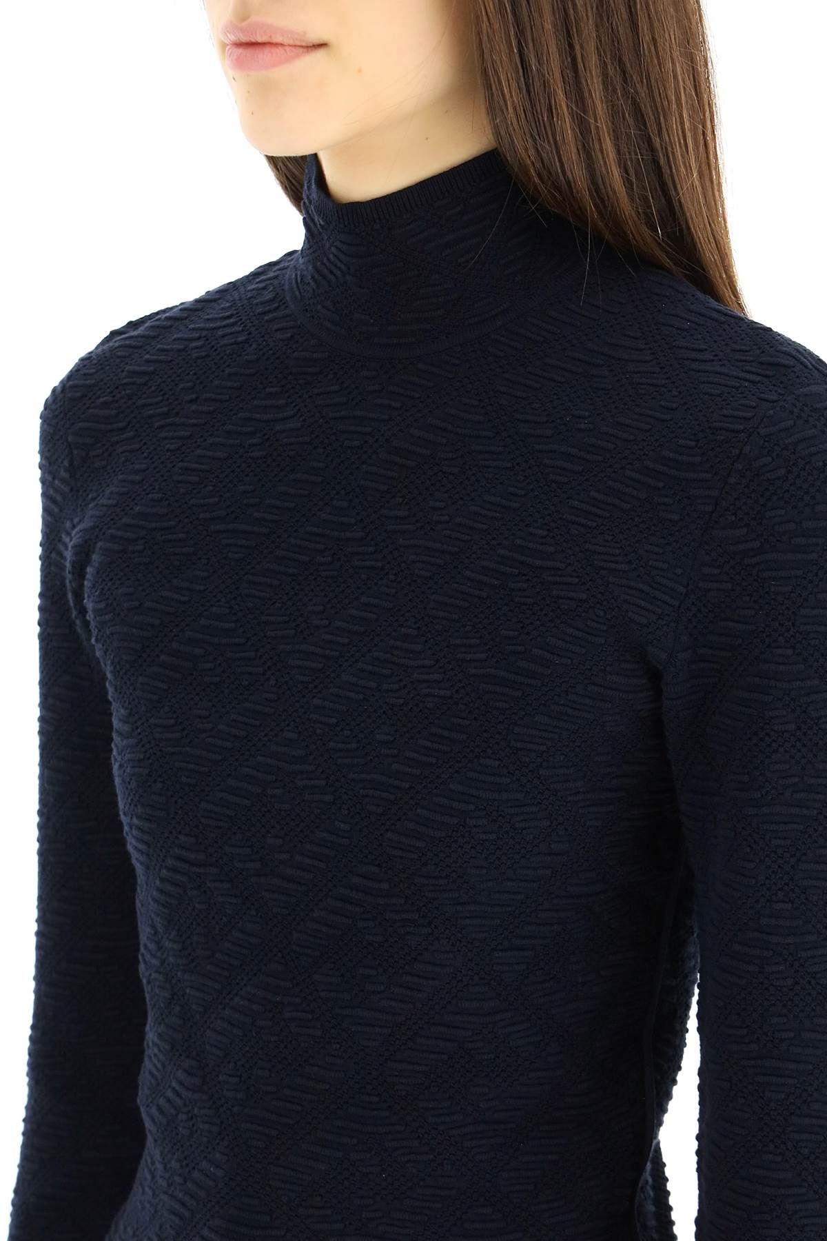 FF DIAGONAL JACQUARD SWEATER - 5