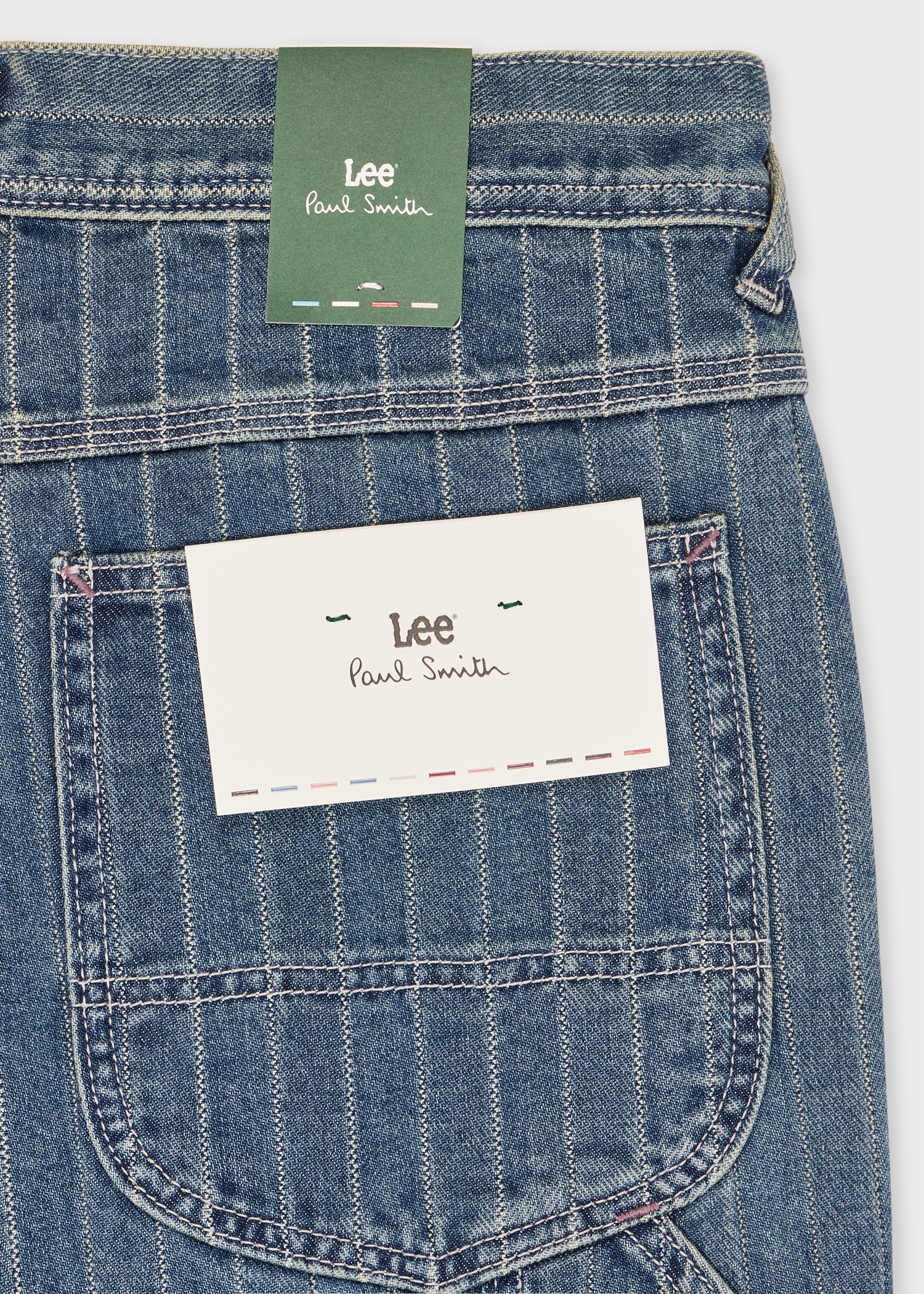 Paul Smith + Lee® Mid-Wash Carpenter Pants - 2