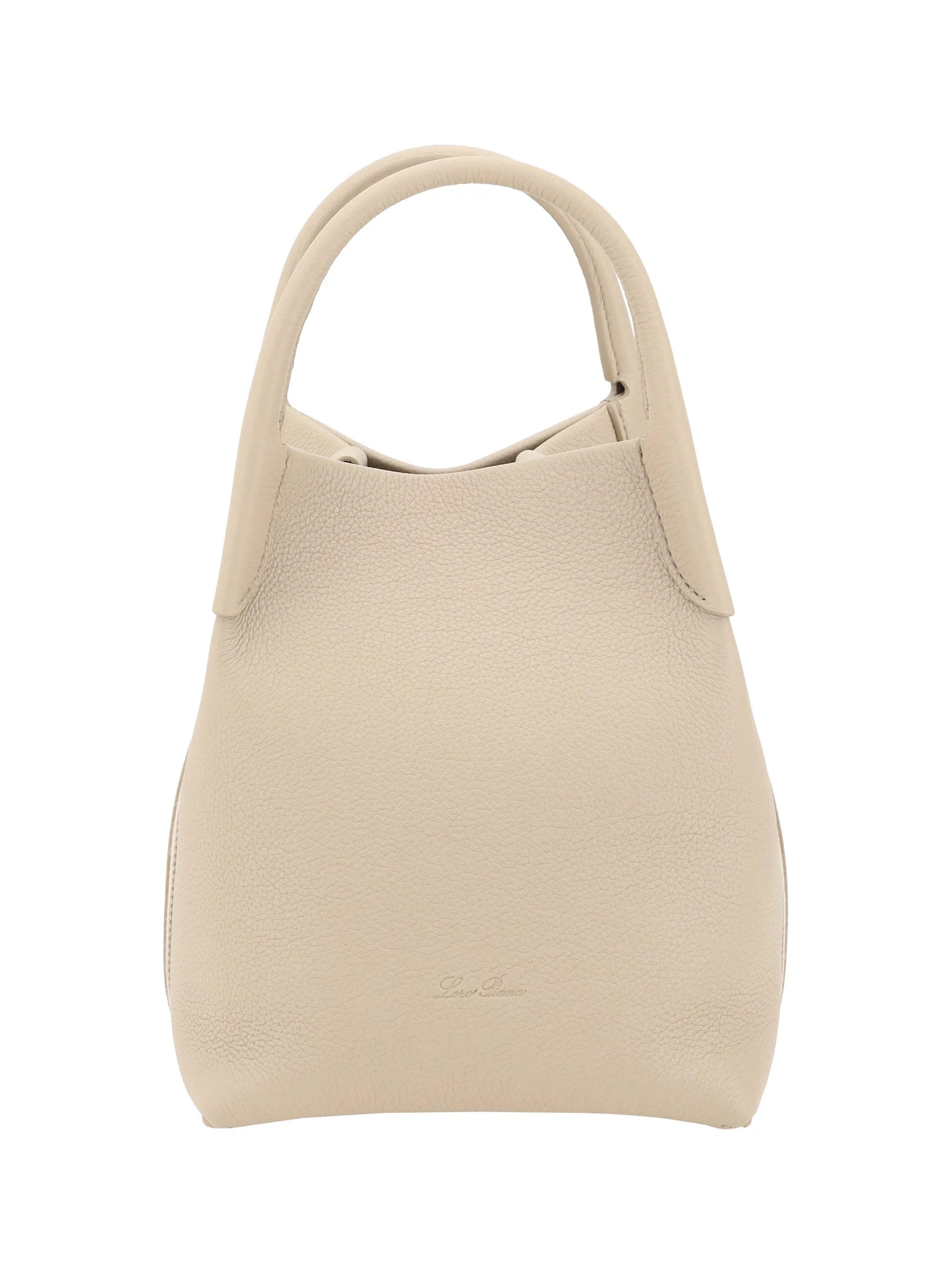 Loro Piana Small Bale Bucket Bag Light Mastic - 1