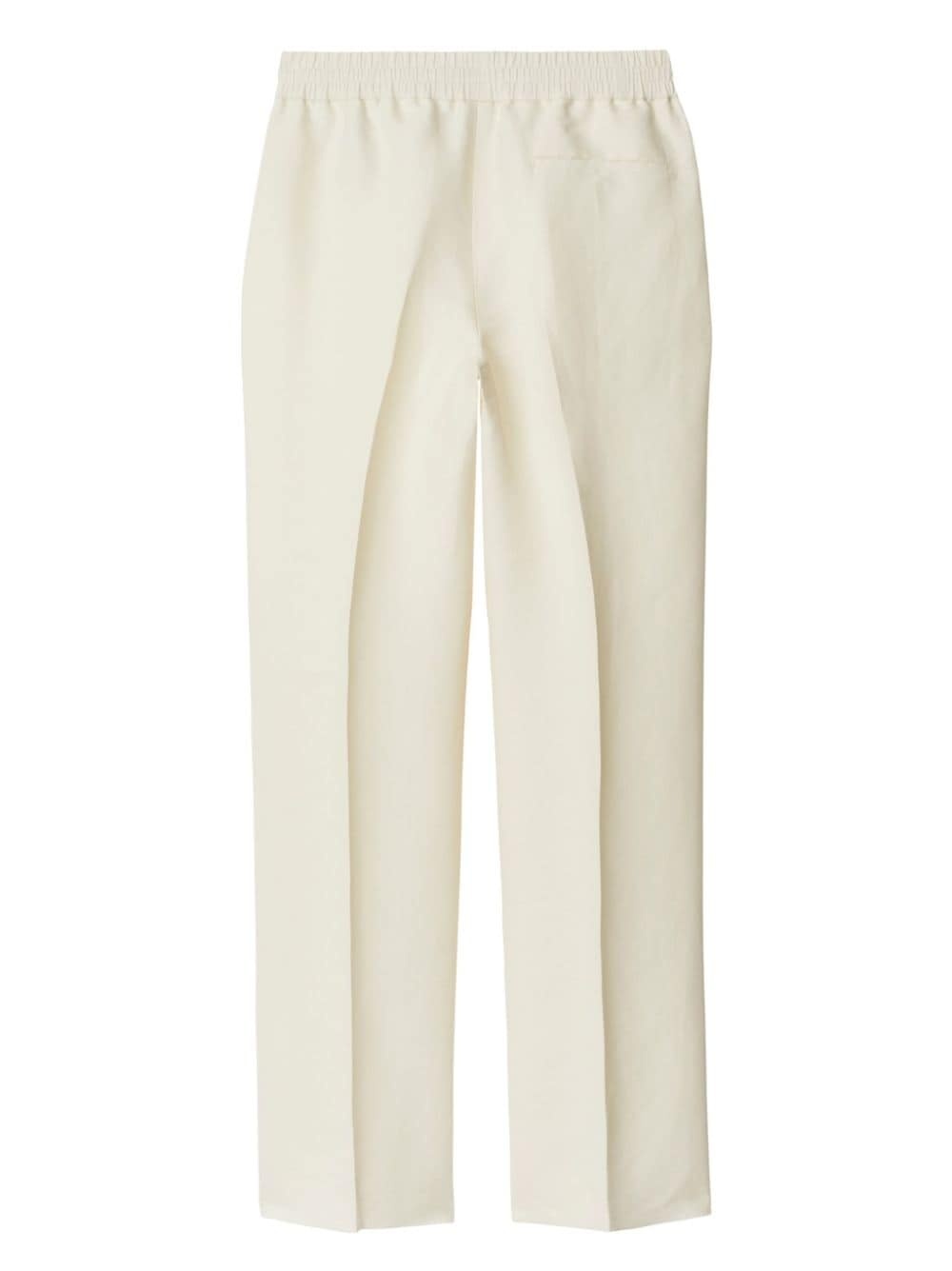 tapered-leg canvas trousers - 6