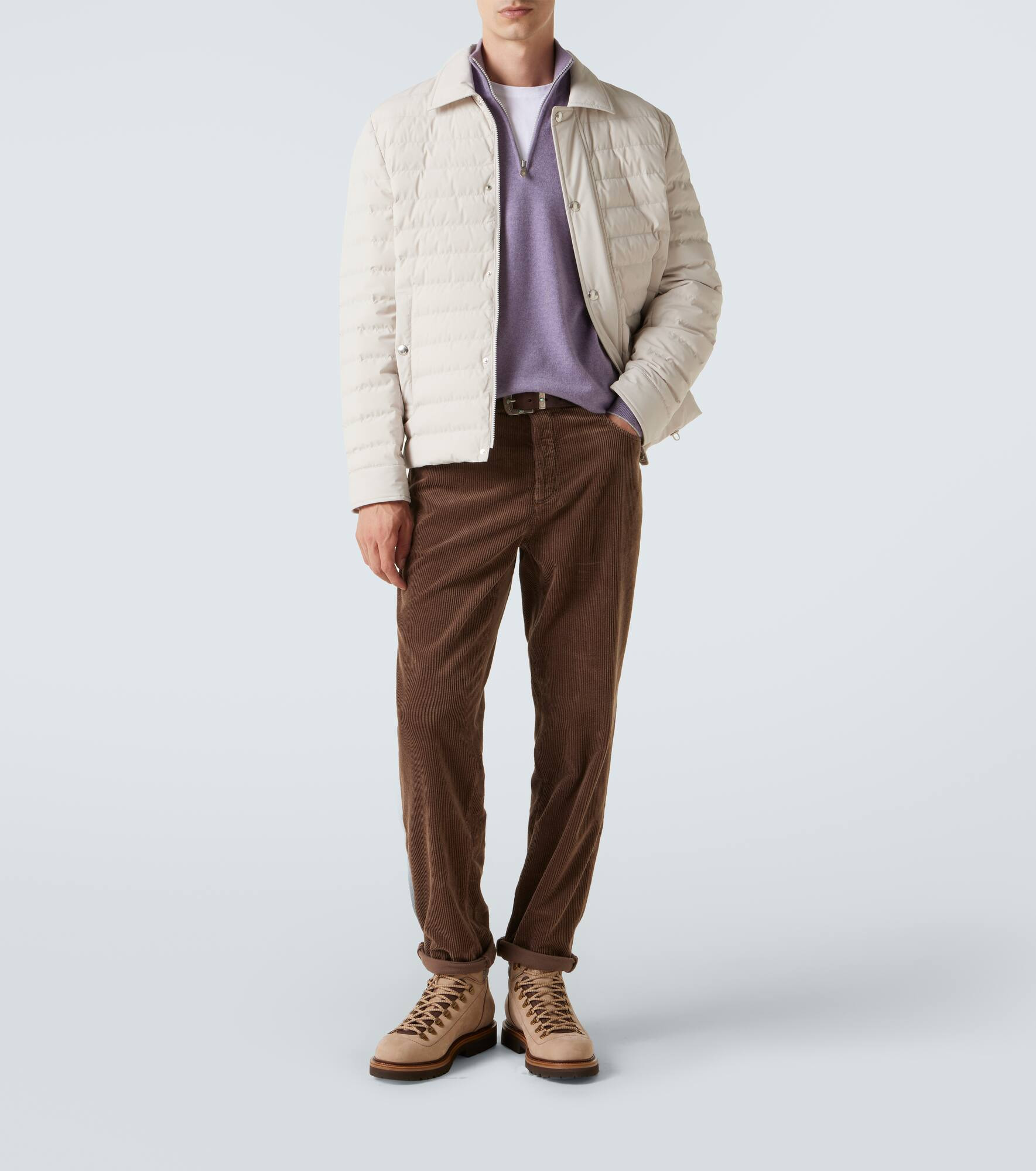 Cashmere half-zip sweater - 2