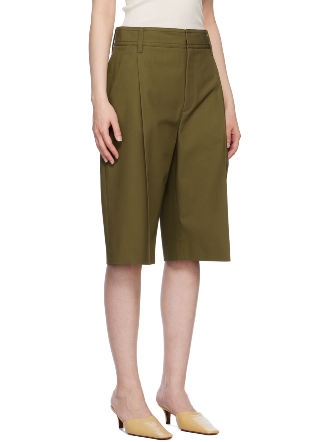 Green Skater Shorts - 2