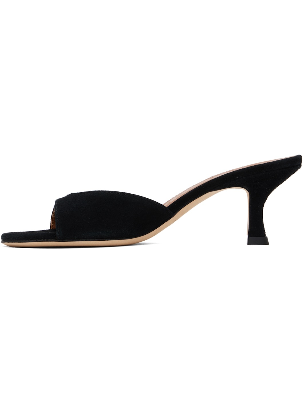 Black Brigitte Mules - 3