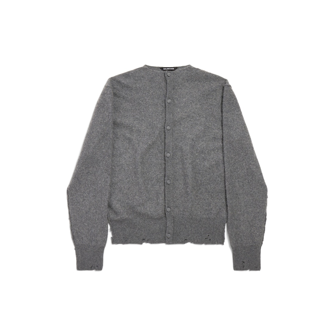 Women's Inside-out Cardigan in Grey - 1