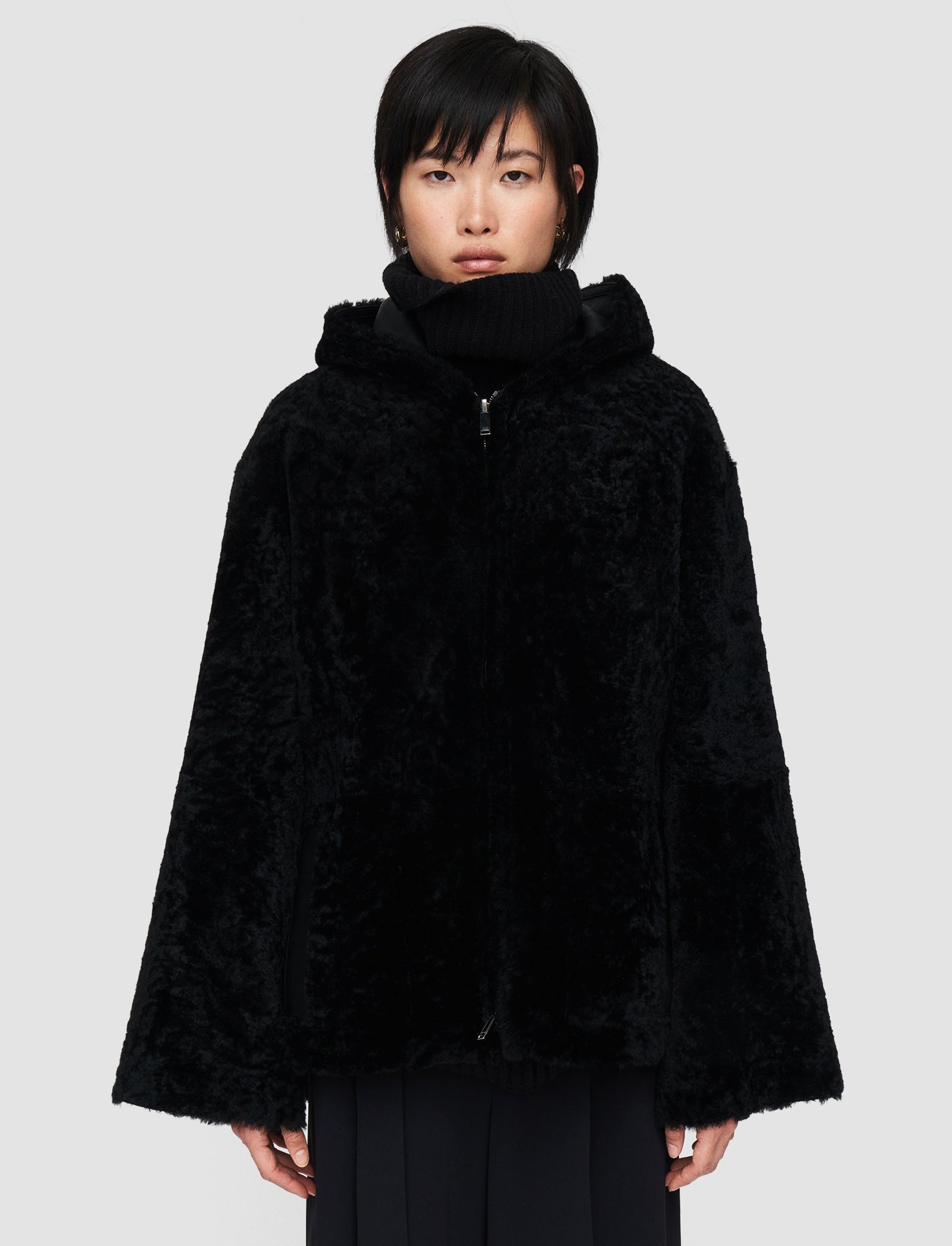 Reversible Shearling Cosser Coat - 3