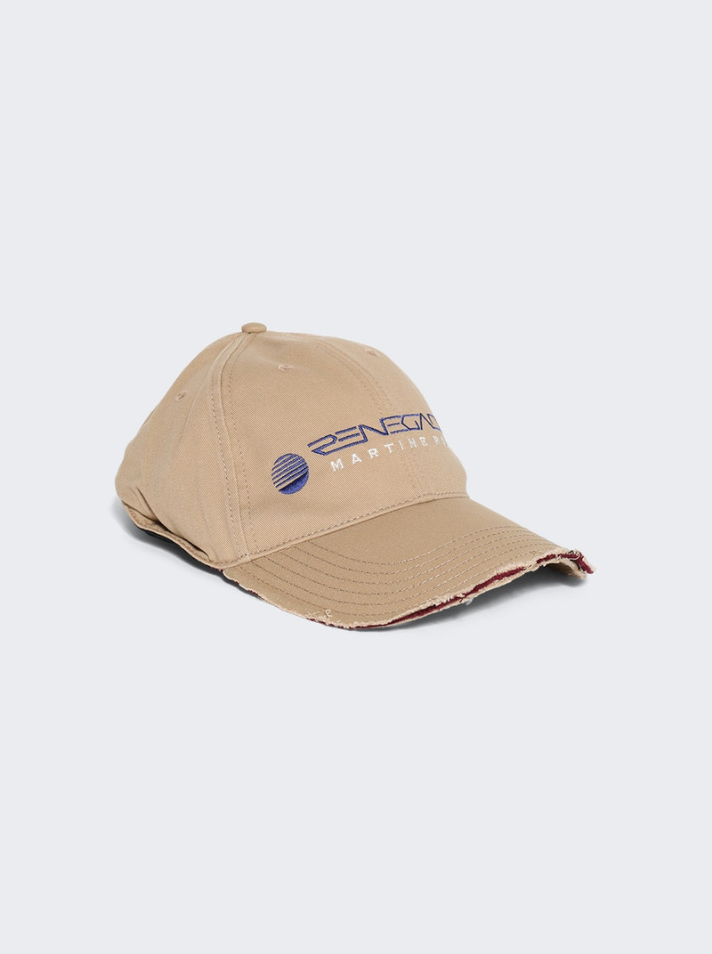 Martine Rose Roll Back Cap Beige Stone outlook