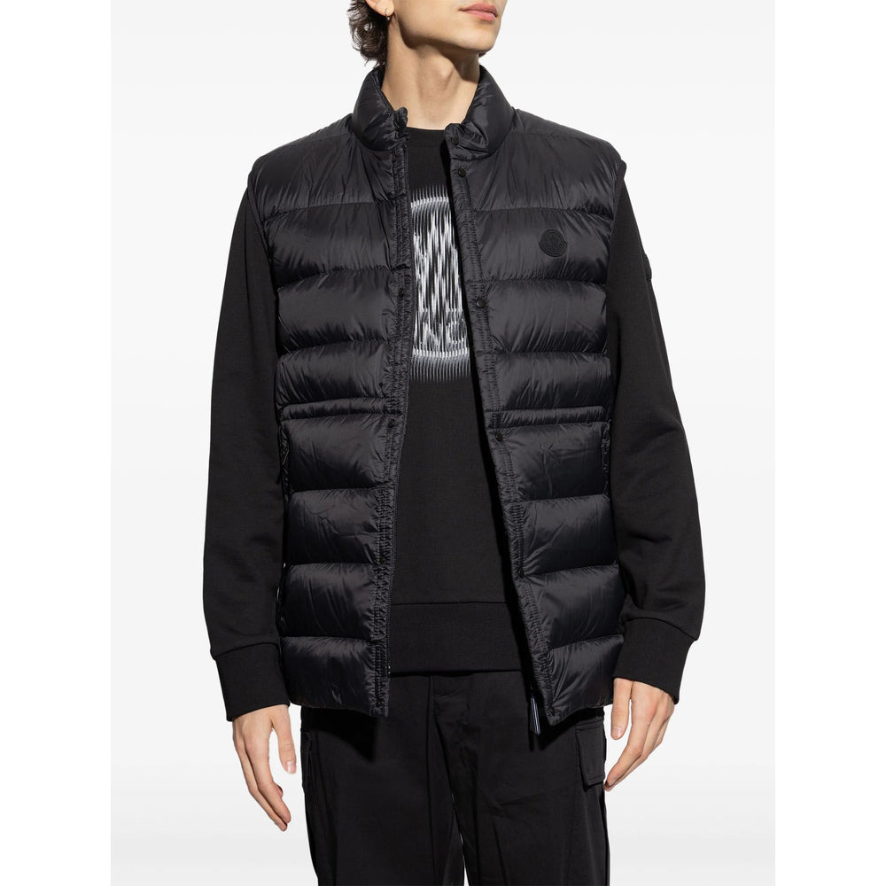 Moncler Black Jackets - Waistcoats & Gilets Men - 4