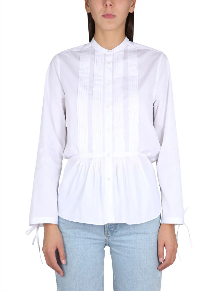 ASPESI KOREAN COLLAR SHIRT - 1