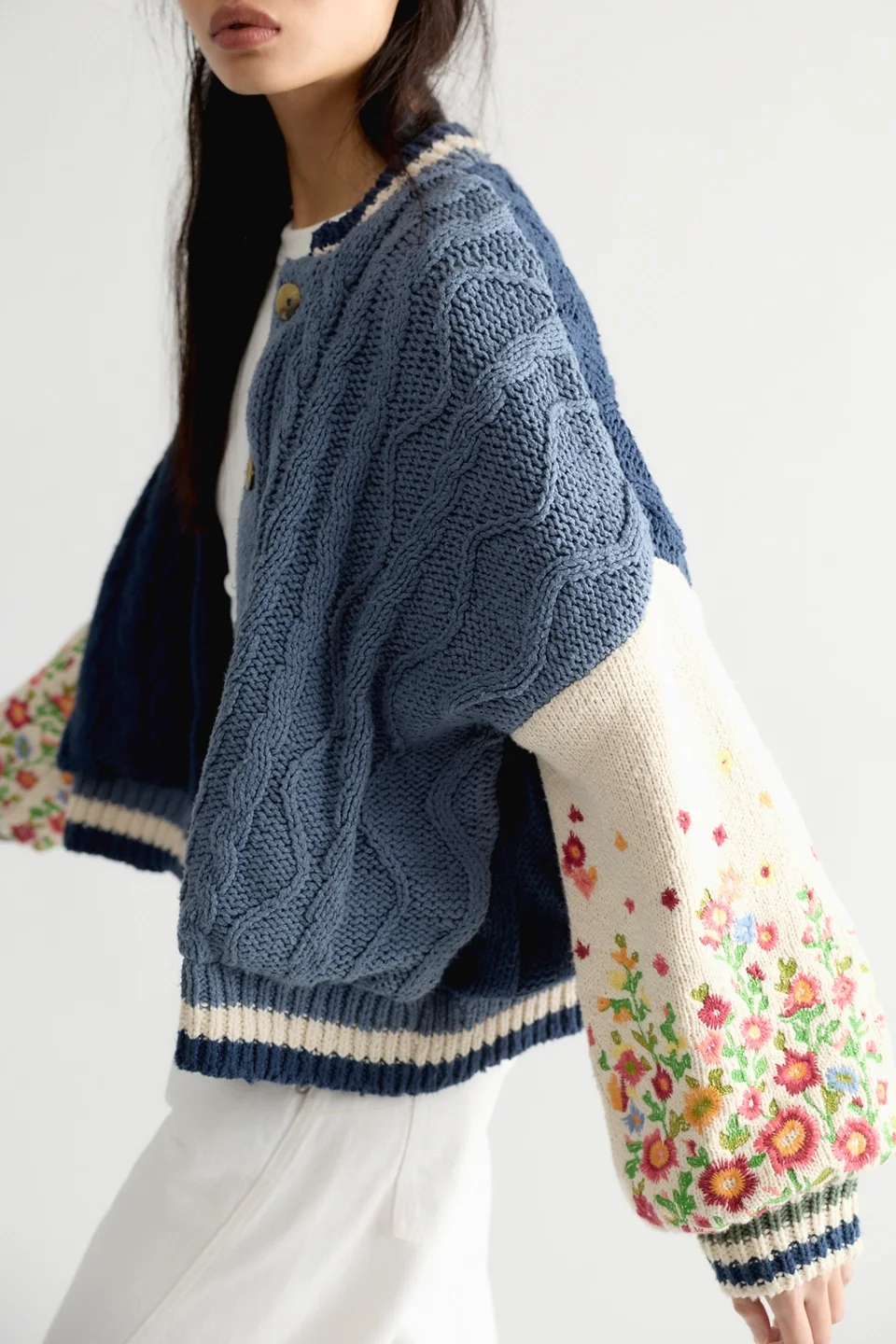 Cloudburst Knit Cardi - 1