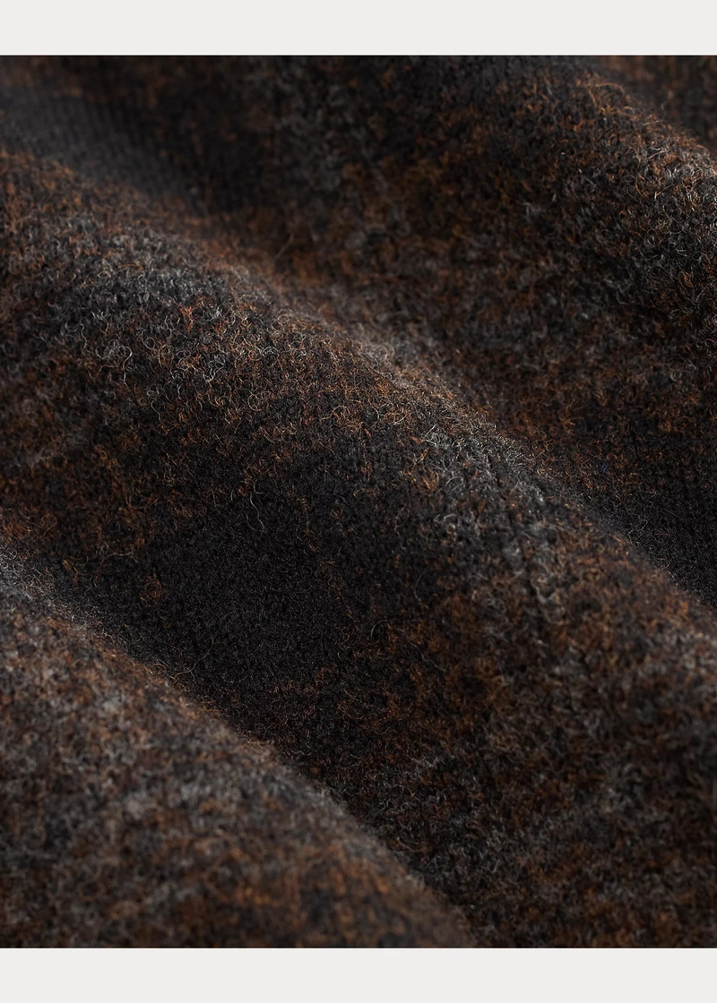 Plaid Wool-Cotton Vest 5