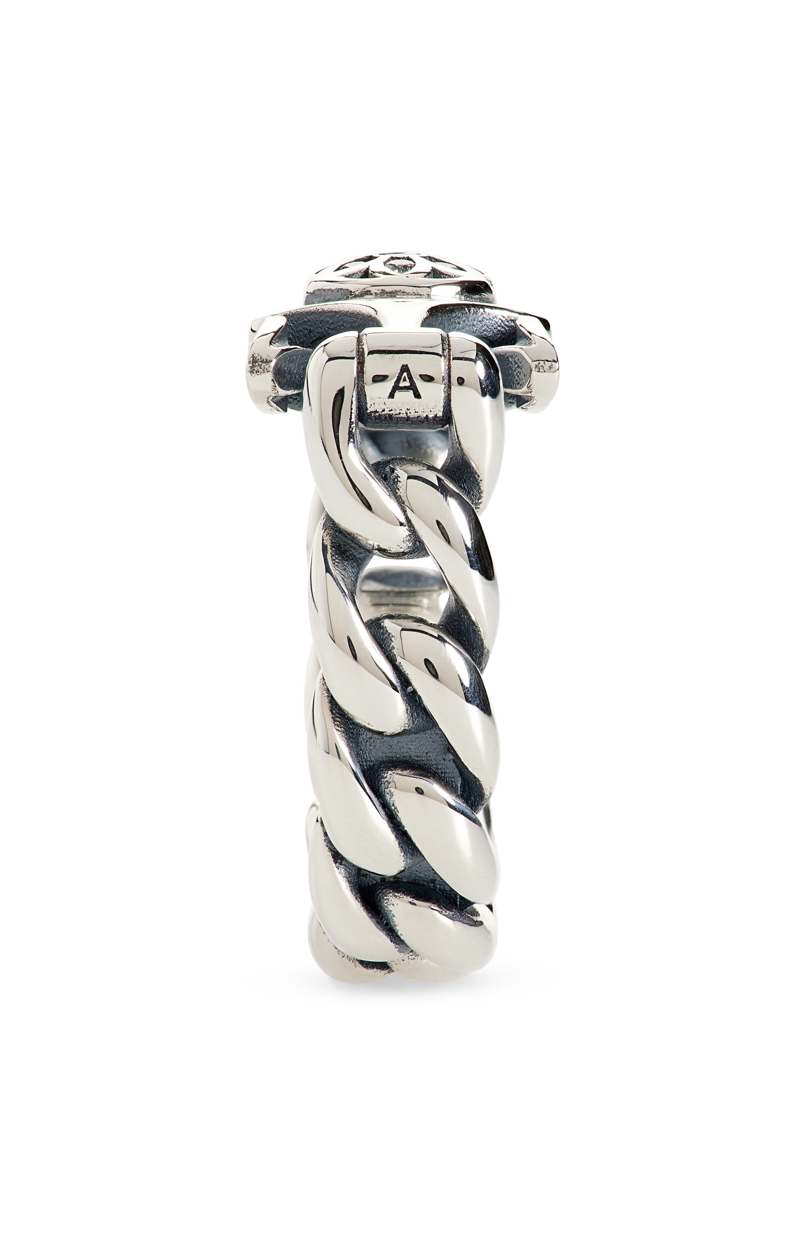 Good Art Hlywd Men's Model 10 Diamond Ring in Silver/White Diamond at Nordstrom - 2