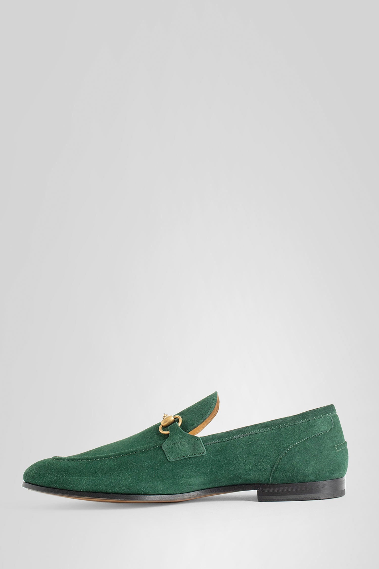 GUCCI MAN GREEN LOAFERS - 4