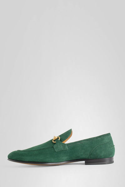 GUCCI GUCCI MAN GREEN LOAFERS outlook